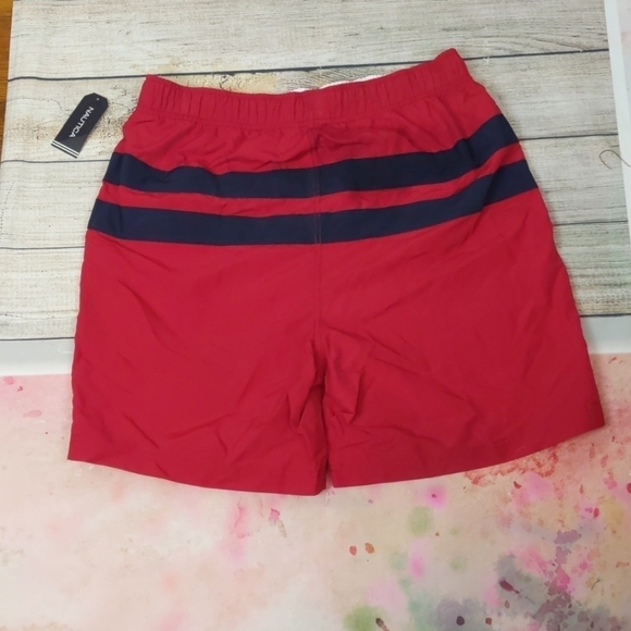 Nautica red swim trunks size medium - Picture 4 of 4